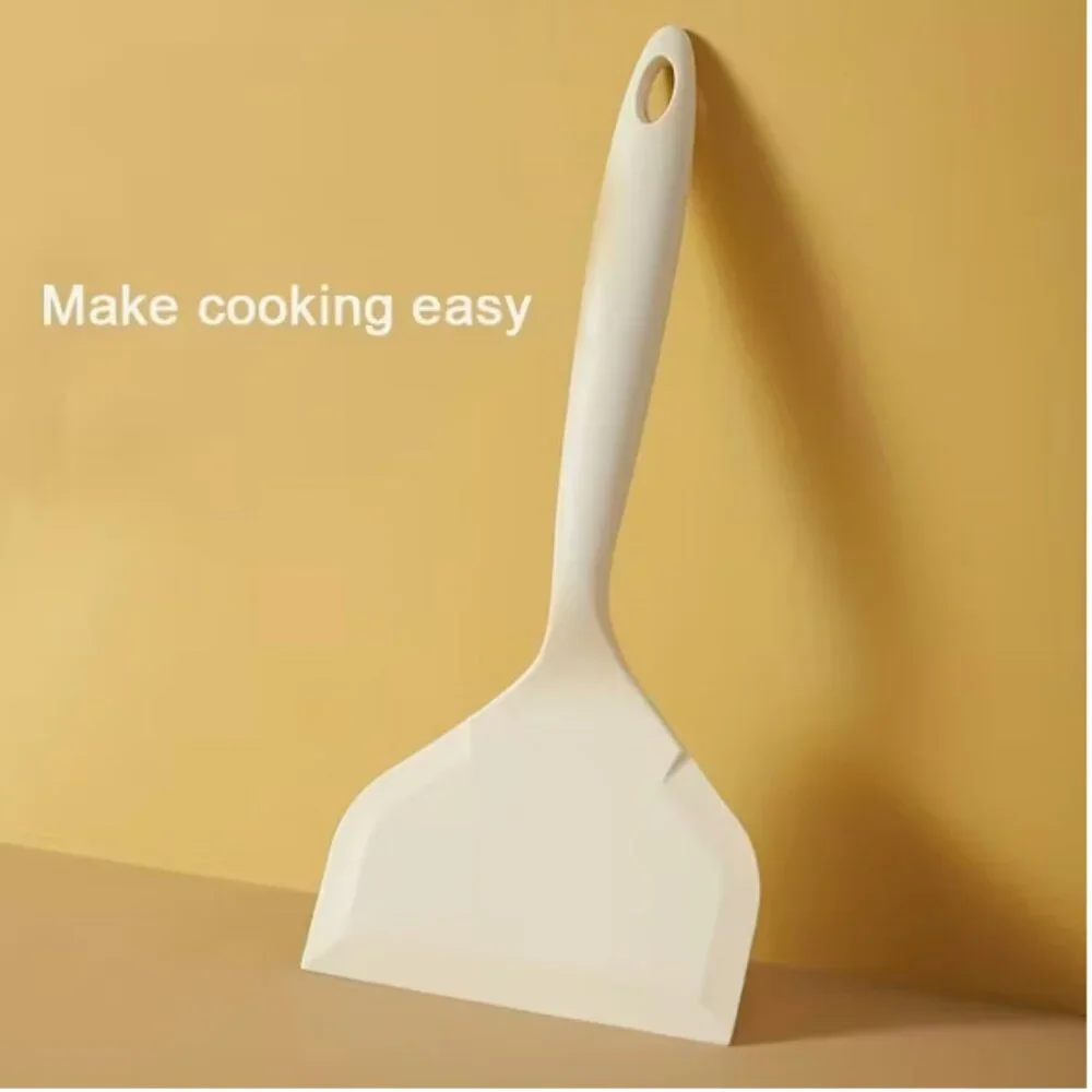 Silicone Wide Pancake Spatula Turner, Heat Resistant Flipper Spatulas BPA Free